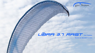 Blick hinter die Kulissen: Der neue RC Paraglider Hochleister und 2-Leiner "LIBRA 3.7 RAST" im Prototyp Test