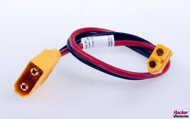 Akkuladekabel XT90-Stecker / XT60-Buchse, Hacker Motor, Para RC 