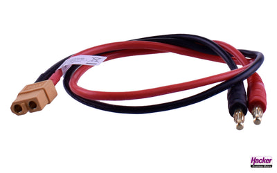 Anschlusskabel 4mm Goldkontaktstecker / XT60-Buchse, Hacker Motor, Para RC 
