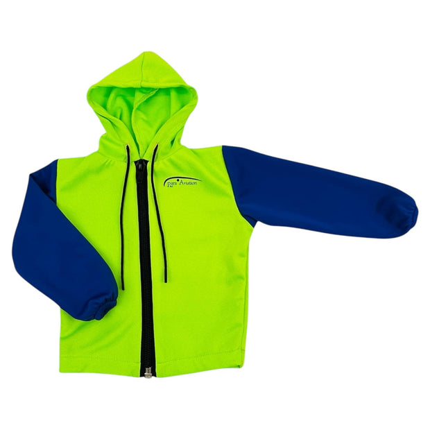 RC Parapilotenkleidung Noah ST, Hoody in blau und grün