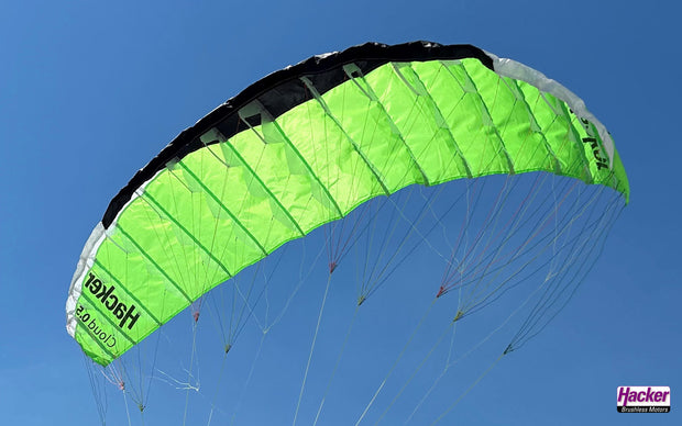Para-RC-Gleitschirm Cloud 0.5 grün
