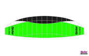 Para-RC-Gleitschirm Cloud 0.5 grün
