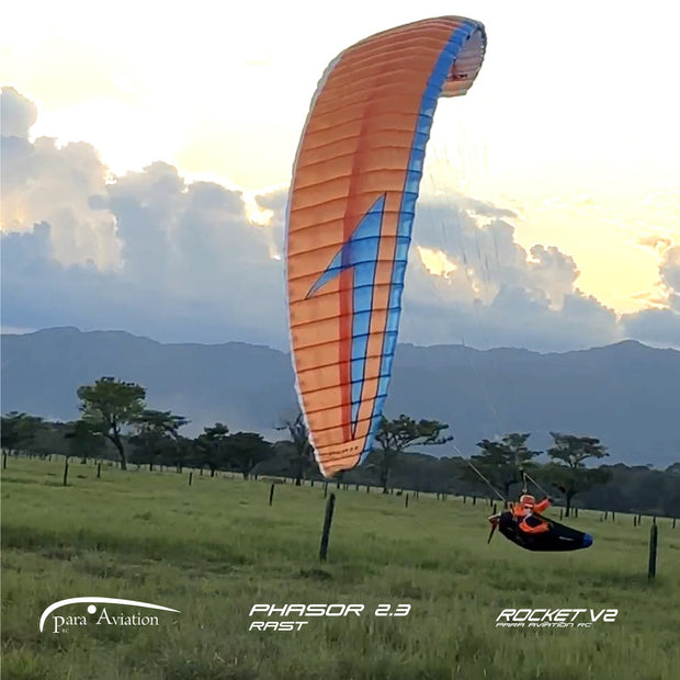RC Gleitschirm, RC Paramotor, RC Paragliding Liegegurzeut Rocket