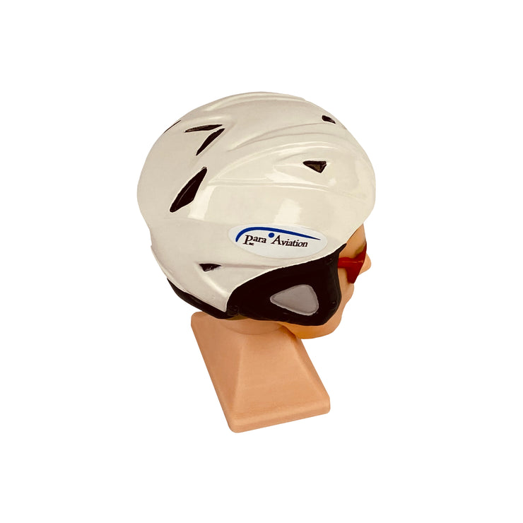 Pilotenkopf Noah mit Helm, schön lackiert