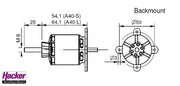 A40-10S V4 14-Pole Brushless Motor kv750