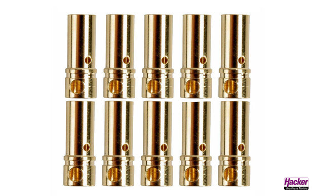 Gold Connector Female 3.5mm