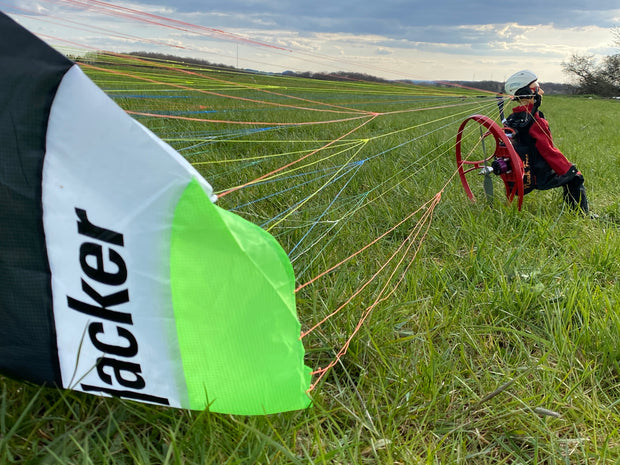 Para-RC paraglider "Cloud 1.5" green