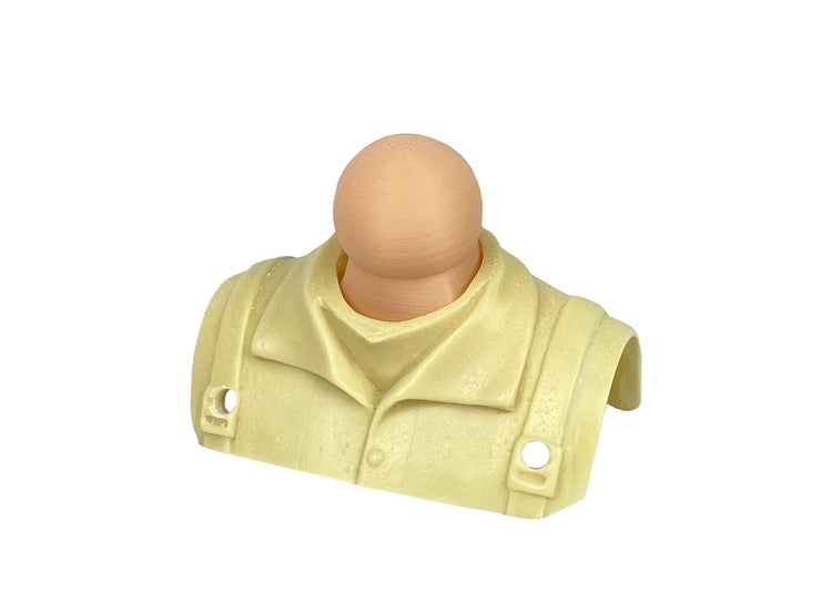 Piloten Büste mit Kugelgelenk Kopfhalter