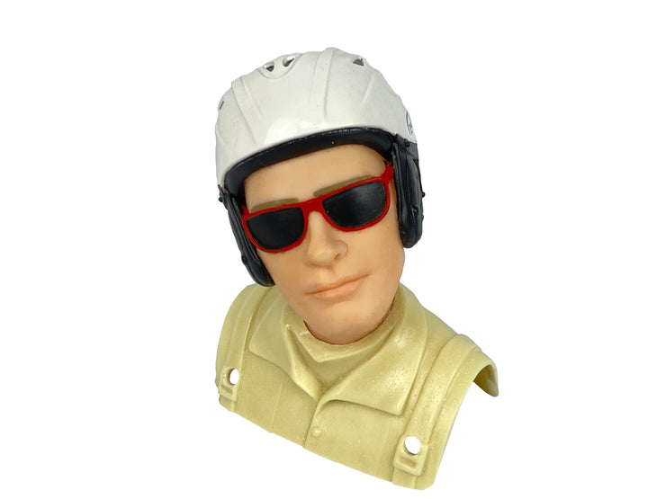 Piloten Büste mit Kugelgelenk Kopfhalter