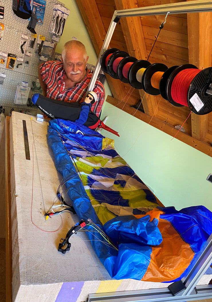 RC-Gleitschirm | RC Paragliding | Leinenreparatur