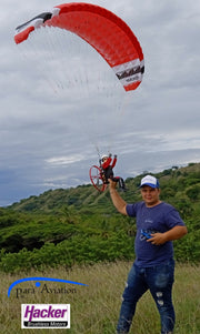 RC-Paragliding | Pilot Noah "FREE" mit Backpack und APS 360°