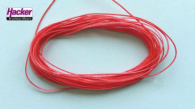 Para-RC Ersatzleine Dyneema rot (5m)