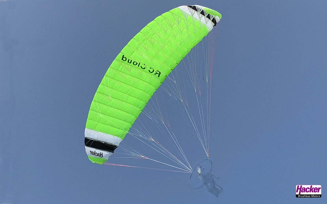 Hacker - Para-RC Rucksack-Set M EVO mit Robin V2 – Para Aviation RC